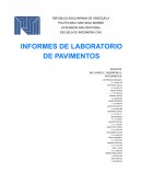 Informe pavimentos