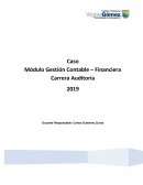 Caso Módulo Gestión Contable – Financiera