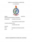 TALLER DE MODELAMIENTO DE SOFTWARE