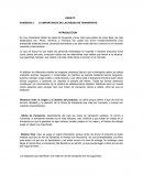 EVIDENCIA 1. LA IMPORTANCIA DE LAS REDES DE TRANSPORTE