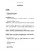 Psicología General Unidad 2 Procesos cognitivos