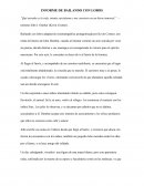 INFORME DE BAILANDO CON LOBOS