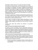 Actividades de reflexión Semana 2. Conceptos de Auditoría de Calidad