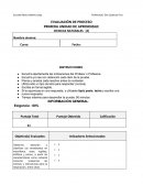 PRIMERA UNIDAD DE APRENDIZAJE CIENCIAS NATURALES