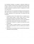Herramientas tecnologicas