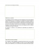 Logistica . SERVICIO AL CLIENTE