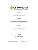 Actividad No 4 Cuadro comparativo de problemáticas asociadas al desarrollo con relación local-global