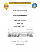 PATENTES FARMACÉUTICAS