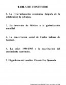 La inserción de México a la globalización mundial