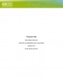 Proyecto Final Desarrollo de Habilidades para el Aprendizaje