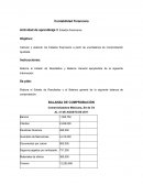 Estados financieros. Сalcular y elaborar los Estados financieros a partir de una Balanza de Comprobación Ajustada