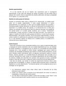 Método experimental. Diseños de cuatro grupos de Solomon