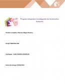 Reflexion ¿Cuál es la importancia de la investigación para proponer soluciones a las problemáticas que detectas en tu comunidad?