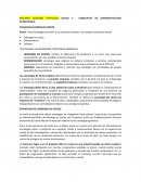 RESUMEN (algunos capítulos) de : David F. "Conceptos de administración estratégica"