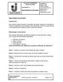 MEDICIÓNES DE ENTORNO