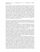 DISCURSO DE LA "INDIANIDAD" DE LA LICENCIADA TERESA PORZECANSKI