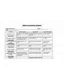 RÚBRICA EVALUACIÓN DE FOTOGRAFÍA