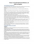 El reformismo borbónico y el SXIX en España