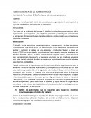 Actividad de Aprendizaje Diseño de una estructura organizacional