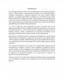 Diagnóstico de la cultura y clima organizacional