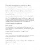 Solución general de las ecuaciones diferenciales lineales homogéneas