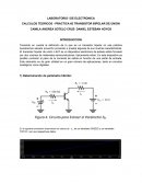 CALCULOS TEORICOS - PRACTICA #2 TRANSISTOR BIPOLAR DE UNION