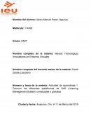 Conocer las diferentes plataformas de LMS (Learning Management System) comerciales y gratuitas