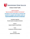 Artículo de opinión tipos de empleados contratados a nivel nacional