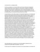 Los inicios de la comunicacion