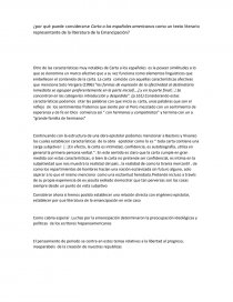 La literatura de la Emancipación. Página 1