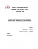ATENCIÓN DOMICILIARIA EN EL PROCESO DE VALORACIÓN E INTERVENCIÓN DEL PROFESIONAL DE LA FISIOTERAPIA EN EL SECTOR LA PLANTA MUNICIPIO BOLIVAR ESTADO BARINAS 2019