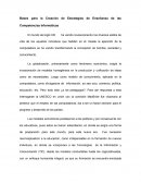Bases para la Creación de Estrategias de Enseñanza de las Competencias Informáticas