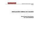 PROYECTO FABRICA DE CALZADO
