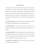 Psicología y sus campos