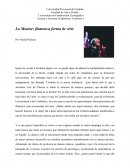 La montse: flamenca forma de vivir