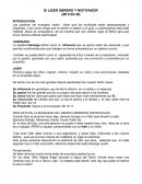 El LIDER OBRERO Y MOTIVADOR