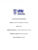 TEORÍA DEL CONOCIMIENTO CIENTÍFICO