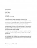 George Washington. Francia vs gran Bretaña