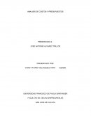 ENSAYO LIBRO ANALISIS Y PRESUPESTOS DE COSTO