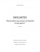 Descartes, El promotor del razonamiento
