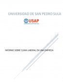 Clima laboral. La comunicación en una empresa