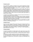 Contexto escolar. Contexto de aula. Contexto sociocultural