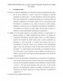 Análisis Microbiológico De La Leche Cruda De Diferentes Zonas De La Ciudad De Trujillo