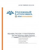 NIVEL DE AMPUTACION: TRANSRADIAL DEL TERCIO MEDIO PROXIMAL