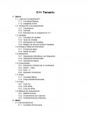 C++ Temario