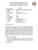 Administracion de negocios turisticos