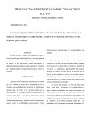 PREOCUPACION POR NUESTROS CAMPOS, “NO HAY QUIEN CULTIVE”