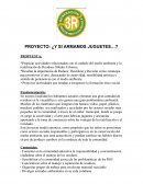 PROYECTO: ¿Y SI ARMAMOS JUGUETES...?