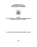 Actualizacion del tecnico de enfermeria para una atencion de calidad al paciente