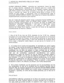 Querella robo de vehiculo